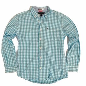 Tommy Hilfiger Gingham Button Down Cotton Shirt